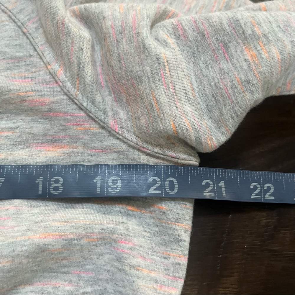 Lilly Pulitzer sunny state of mind skipper 1/2 zip tassel pink orange popover XL - Picture 9 of 11